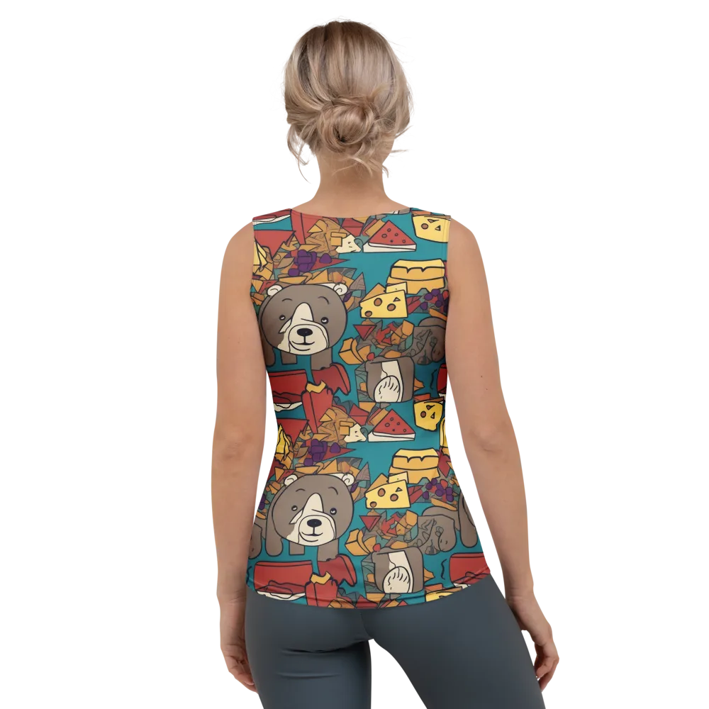 Picnic Pals on Women's Tank Top — Back
