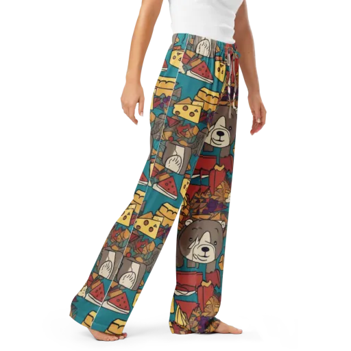 Picnic Pals on a Women's Pajama Pants