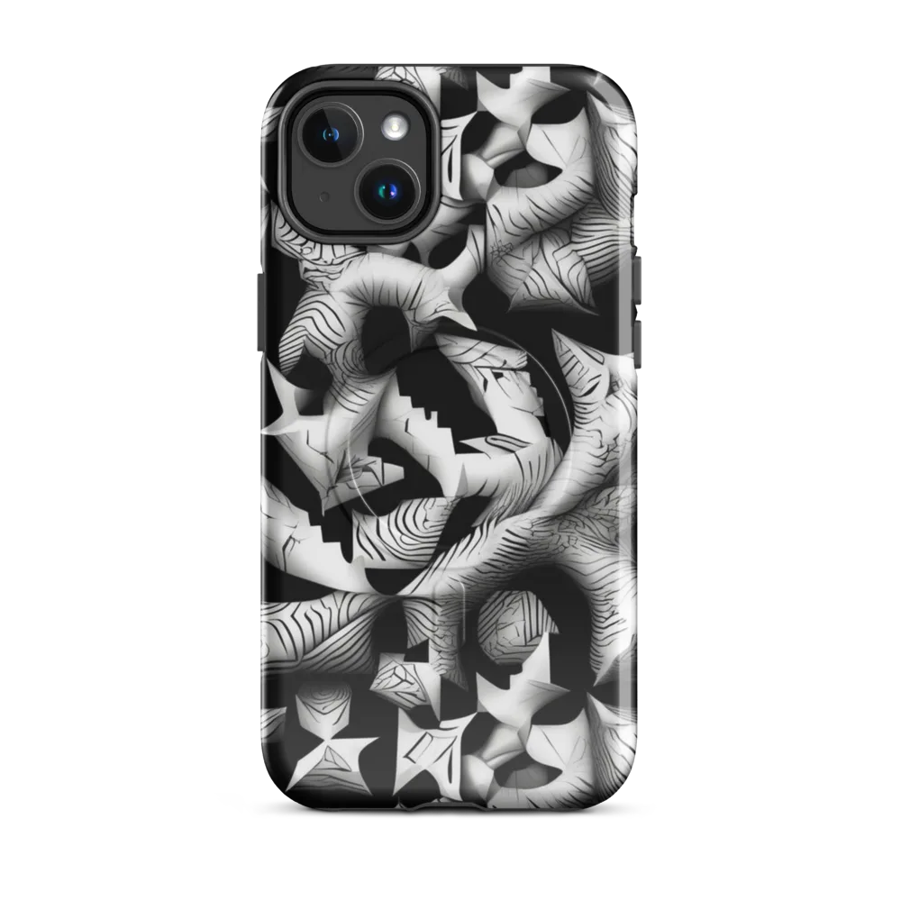 Ink Reef on MagSafe Tough Case for iPhone® — Front