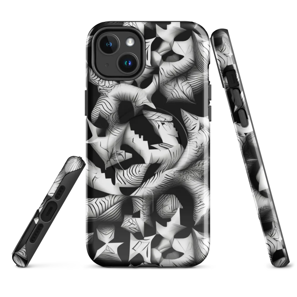 Ink Reef on MagSafe Tough Case for iPhone® — Front
