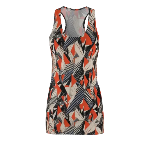 Vermilion Static on a Racerback Dress