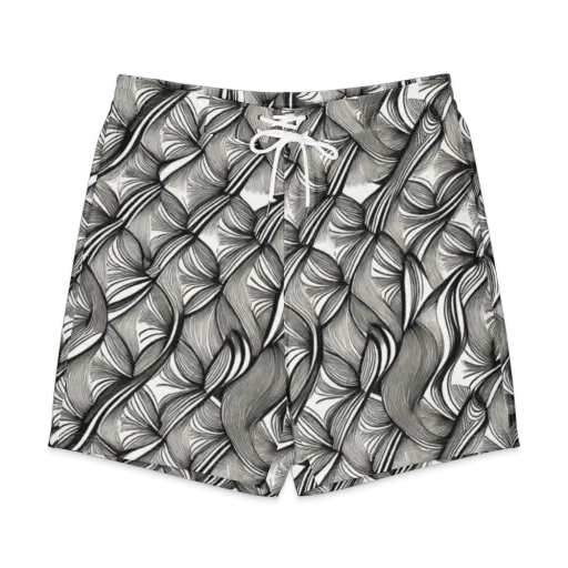 Ink Botanica on a Men's Board Shorts