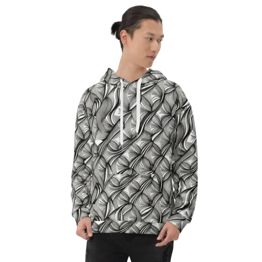 Ink Botanica on a Hoodie