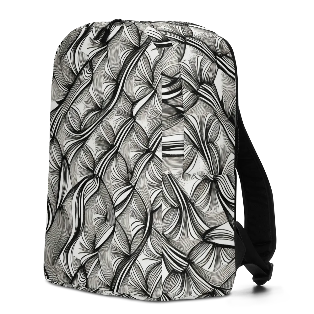 Ink Botanica on Minimalist Backpack — Left