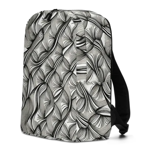 Ink Botanica on a Minimalist Backpack