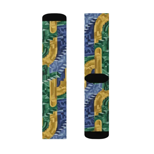 Moorish Maze on a Socks