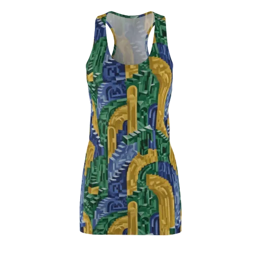 Moorish Maze on a Racerback Dress