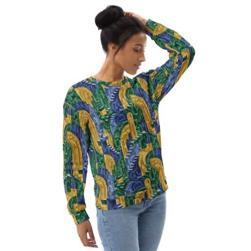 Moorish Maze on a Sweatshirt