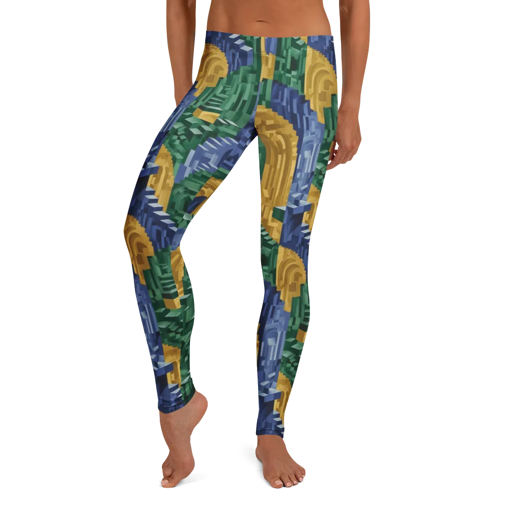 Moorish Maze on Leggings — Front