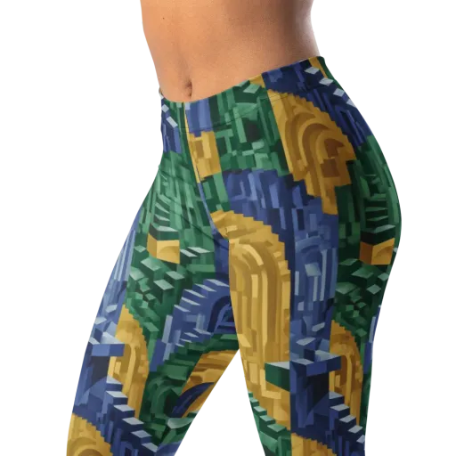 Moorish Maze on a Leggings