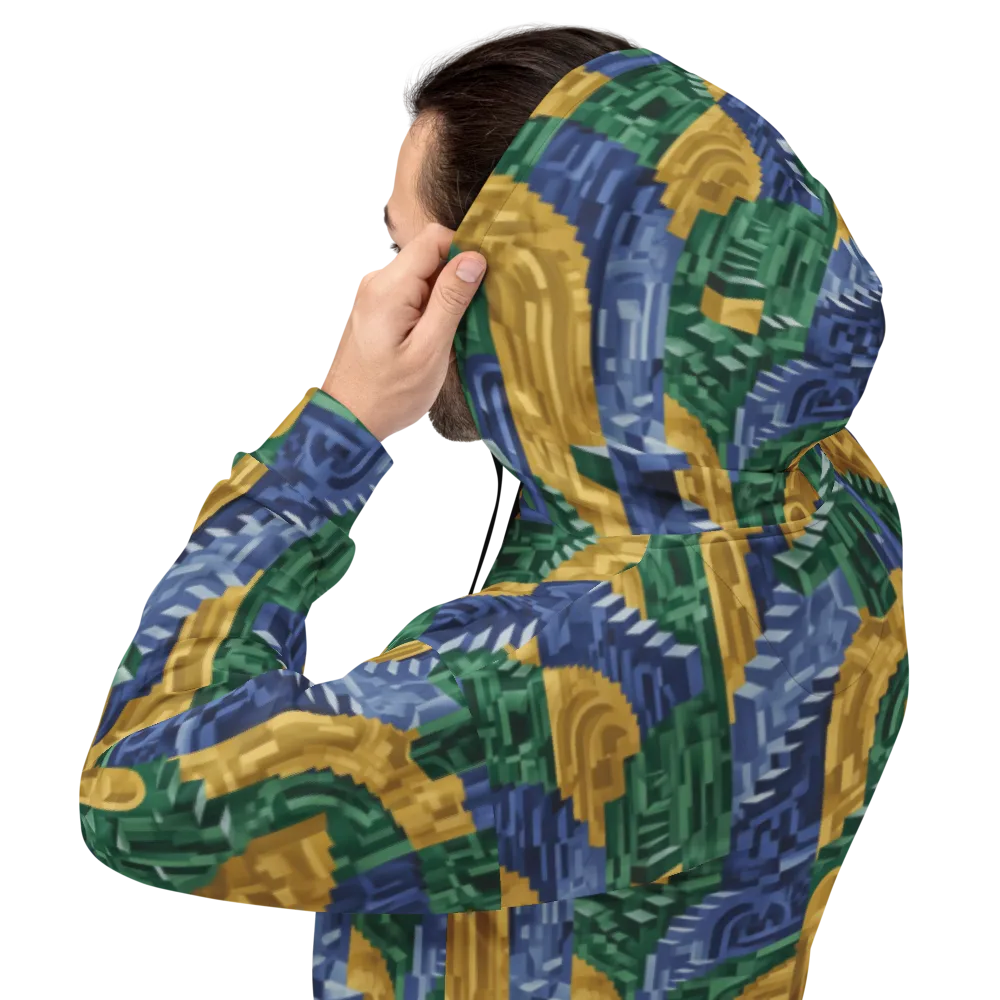 Moorish Maze on Hoodie — Back