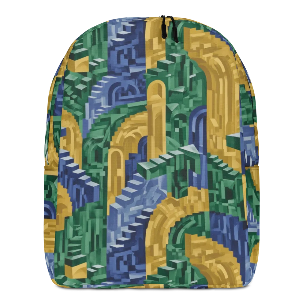 Moorish Maze on Minimalist Backpack — Front