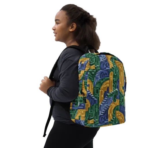 Moorish Maze on a Minimalist Backpack
