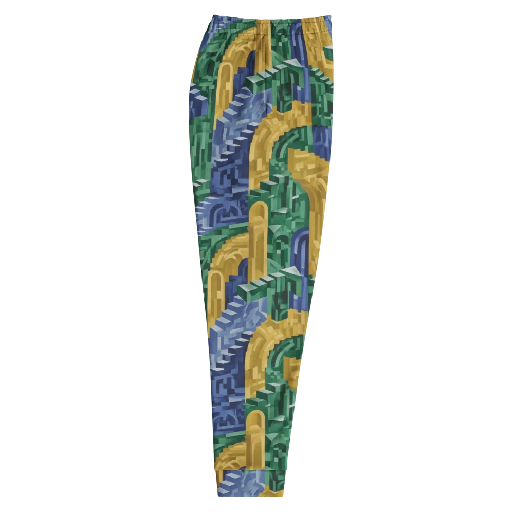 Moorish Maze on Men's Joggers — Right