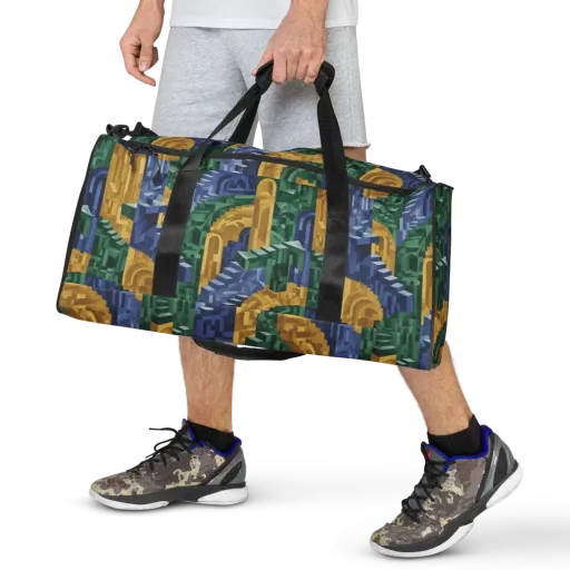 Moorish Maze on a Duffle Bag