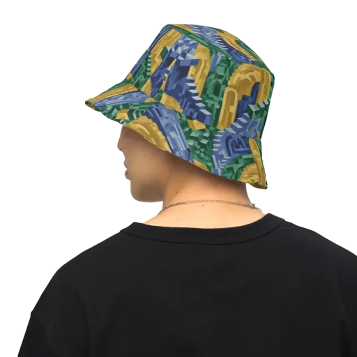 Moorish Maze on a Reversible Bucket Hat