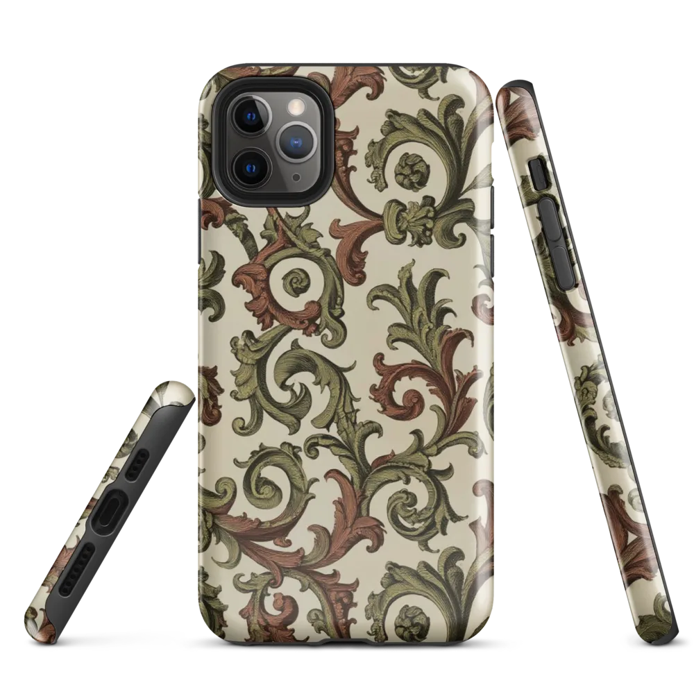 Acanthus Archive on Tough Case for iPhone® — Front