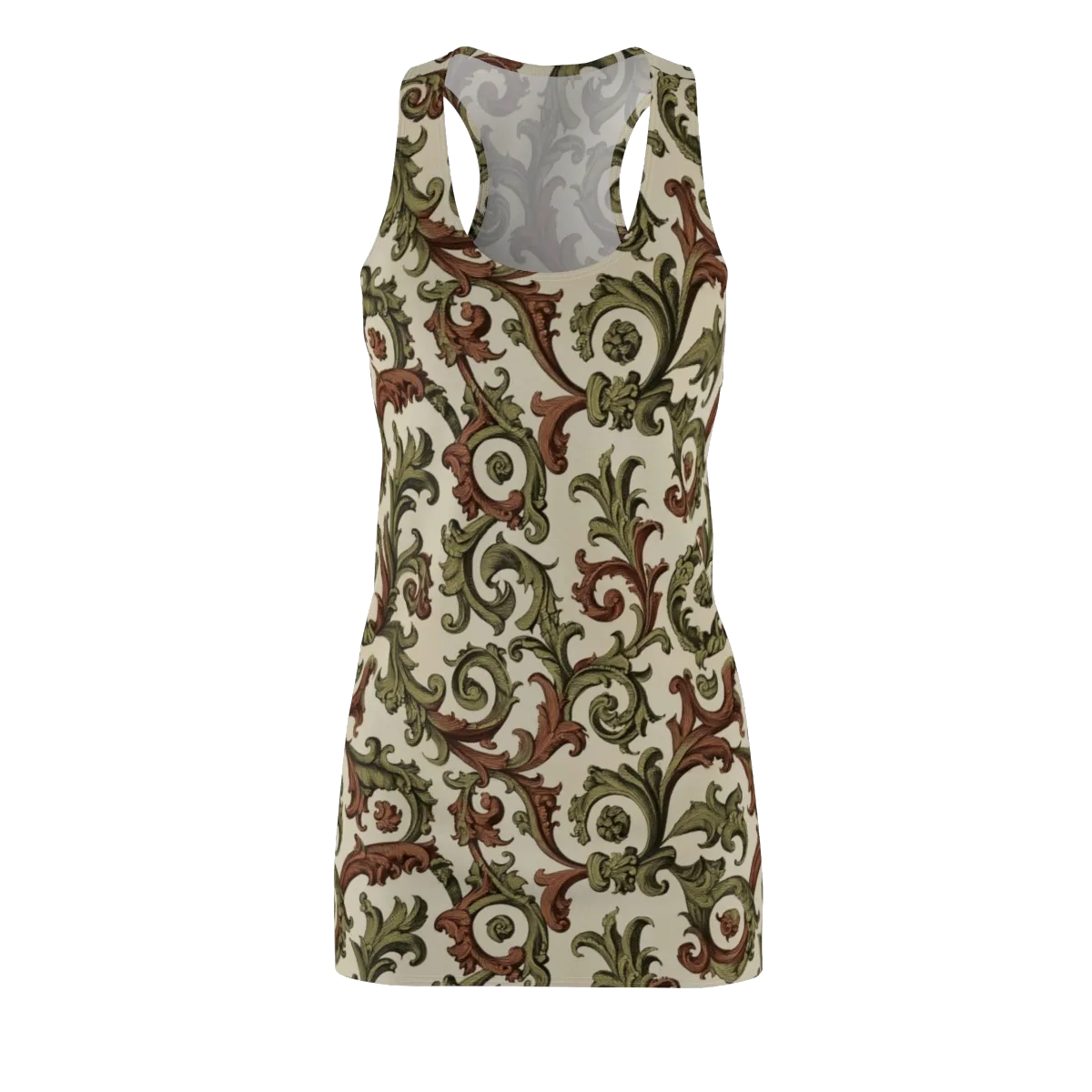Acanthus Archive on Racerback Dress — Front