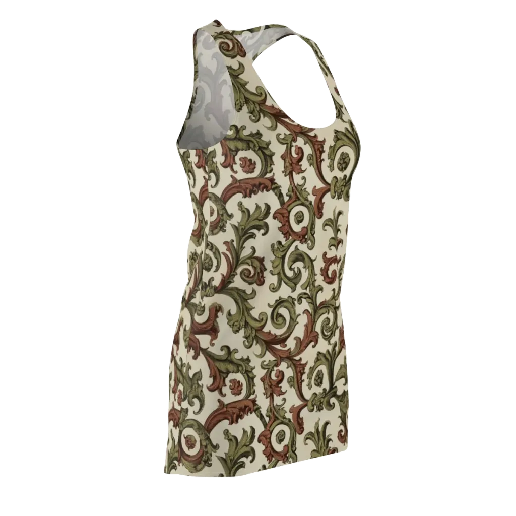 Acanthus Archive on Racerback Dress — Front Side