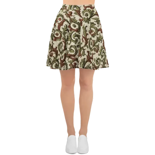 Acanthus Archive on a Skater Skirt
