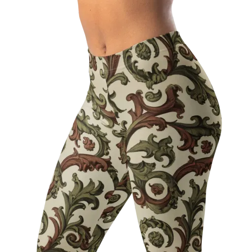 Acanthus Archive on a Leggings