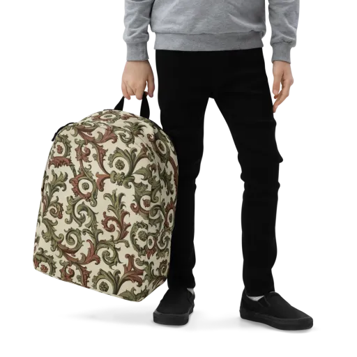 Acanthus Archive on a Minimalist Backpack