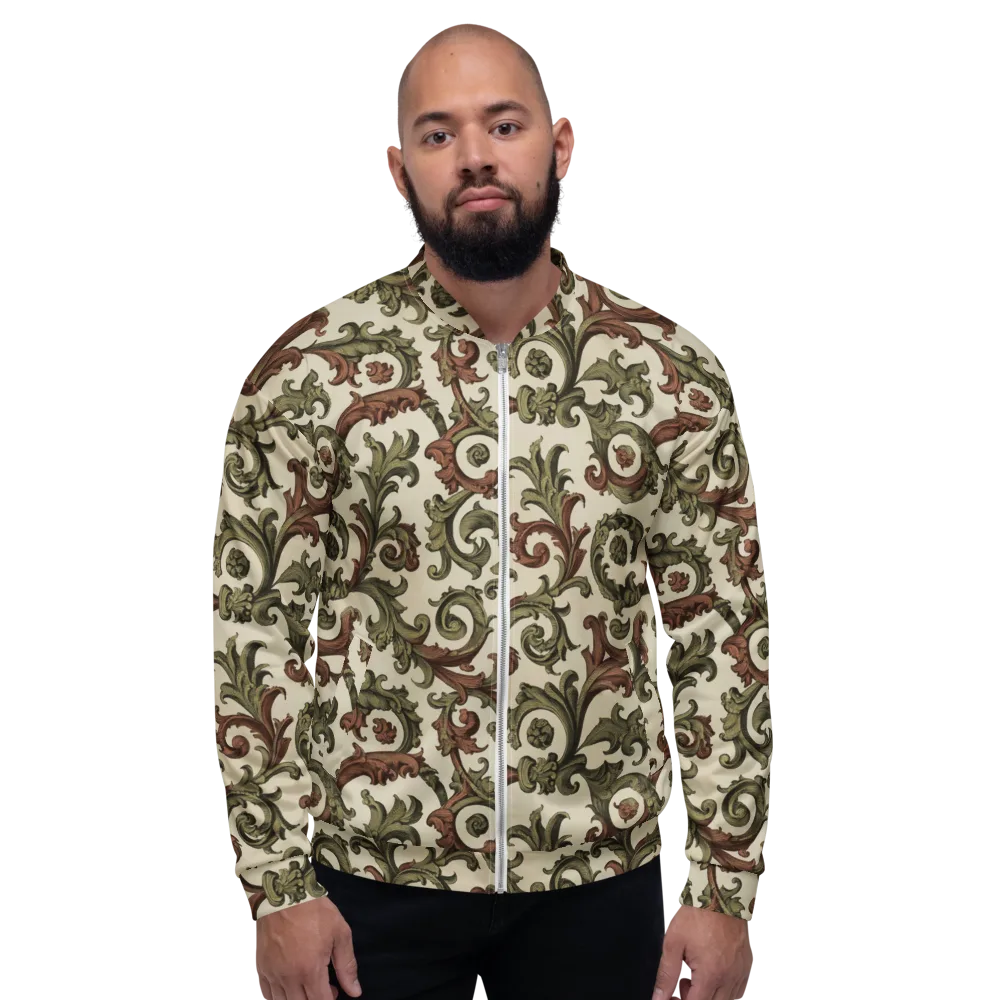 Acanthus Archive on Bomber Jacket — Front