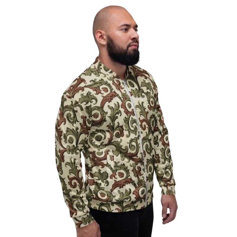 Acanthus Archive on Bomber Jacket — Right