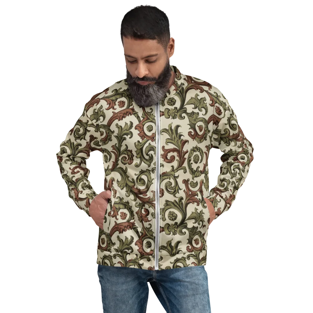 Acanthus Archive on Bomber Jacket — Front