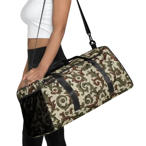 Acanthus Archive on a Duffle Bag