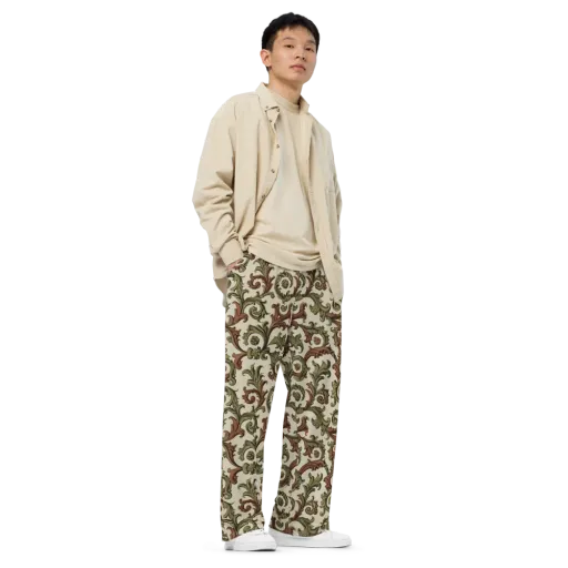 Acanthus Archive on a Wide-Leg Pants