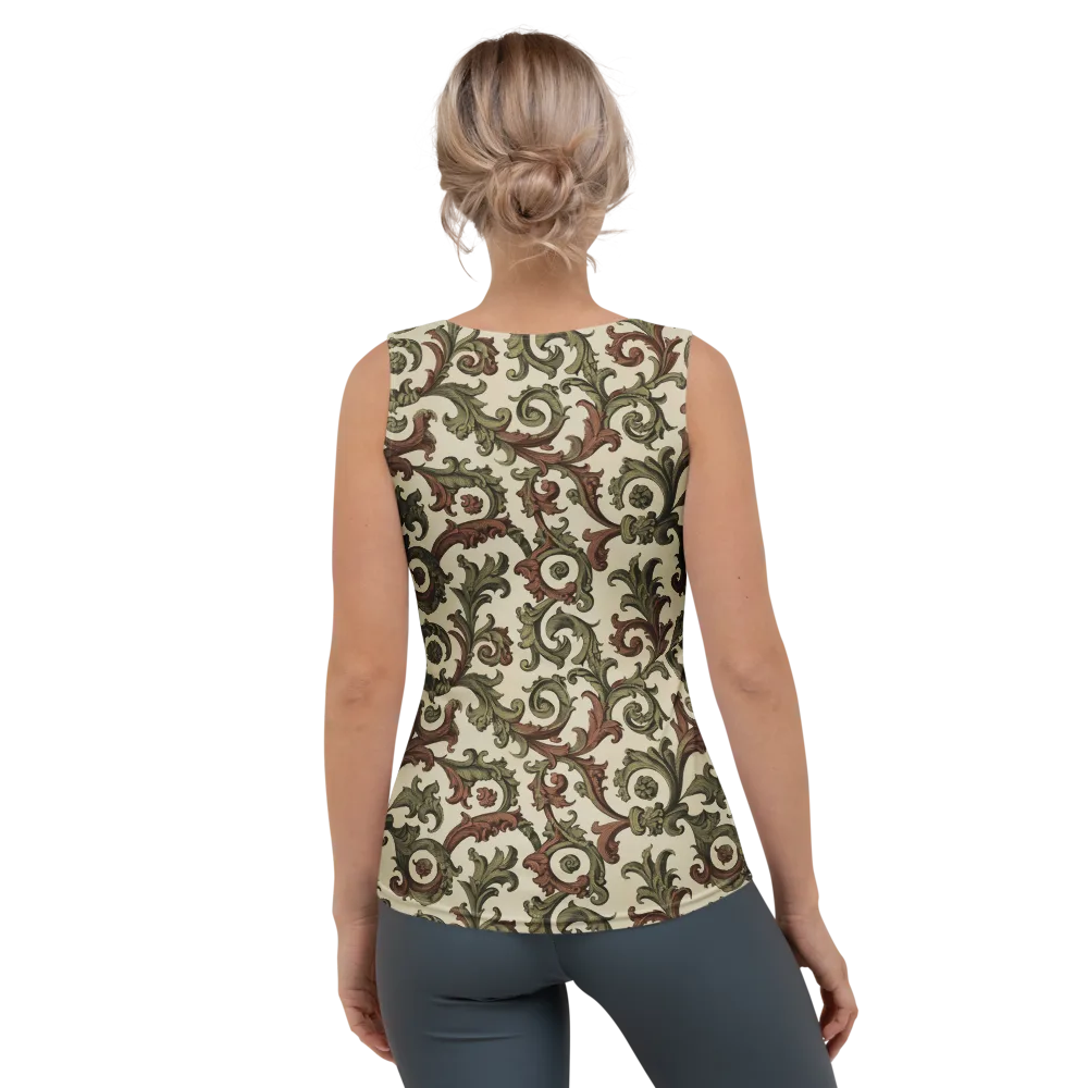 Acanthus Archive on Women's Tank Top — Back