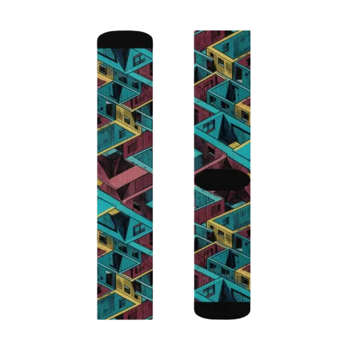 Concrete Kaleidoscope on a Socks
