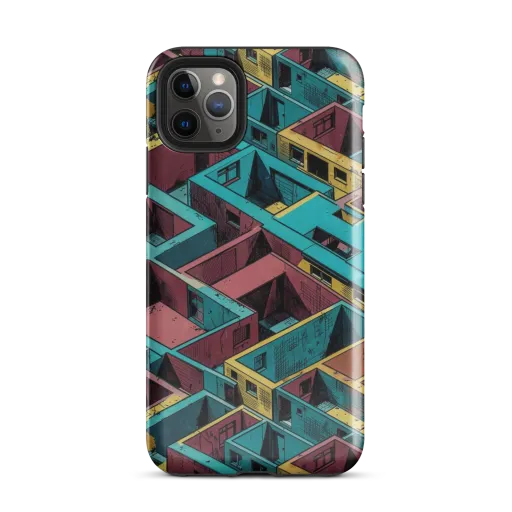 Concrete Kaleidoscope on a Tough Case for iPhone®