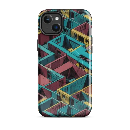 Concrete Kaleidoscope on a MagSafe Tough Case for iPhone®