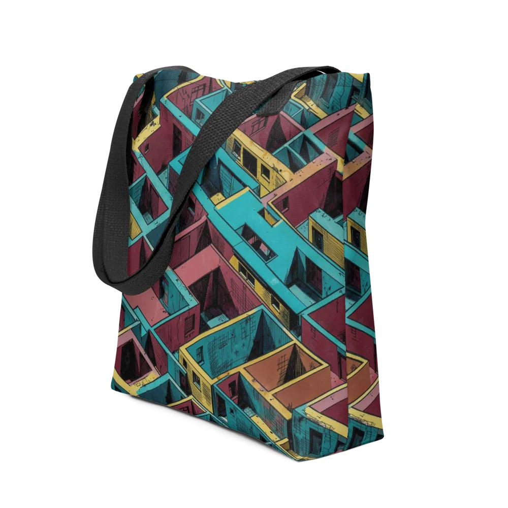 Concrete Kaleidoscope on Tote Bag — Front