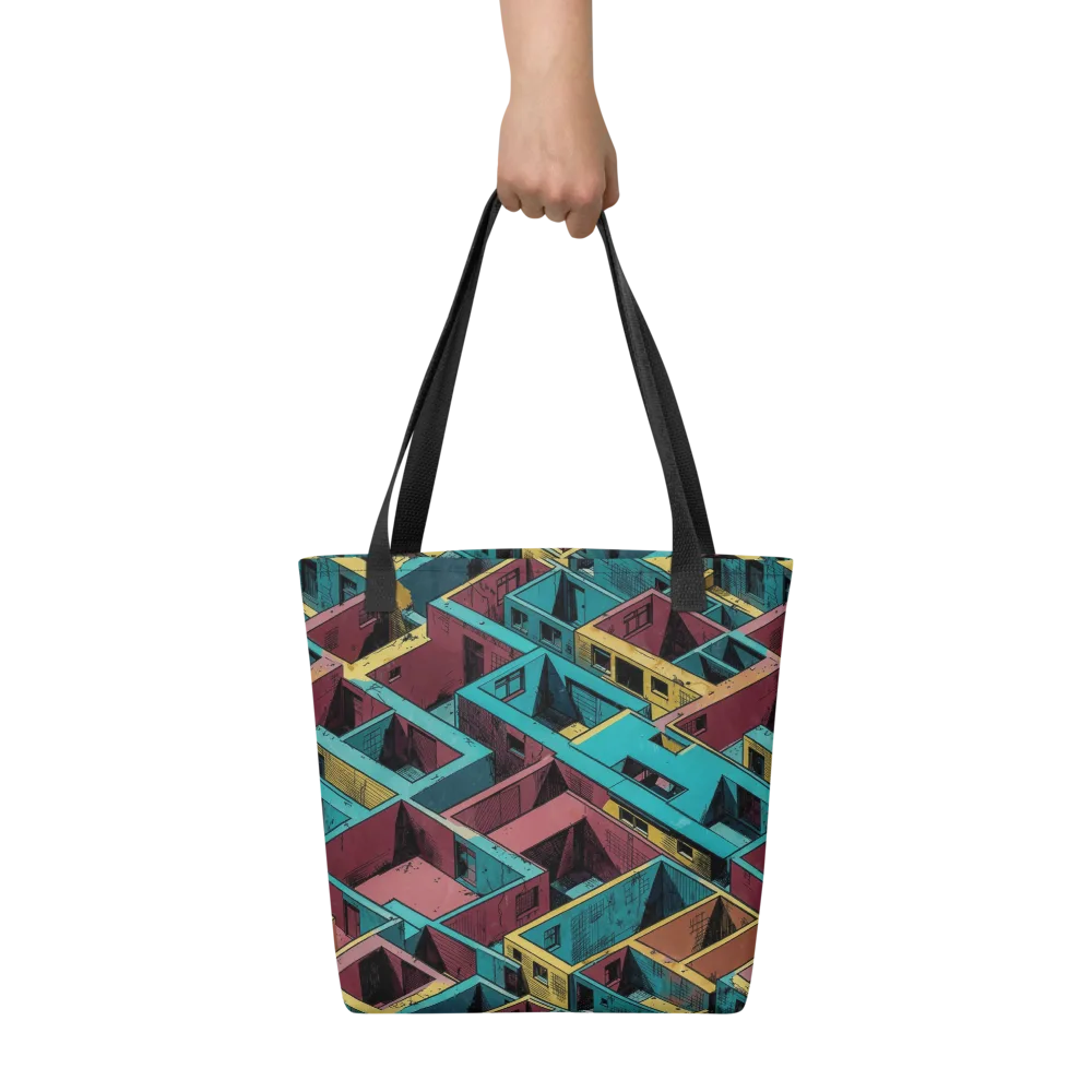 Concrete Kaleidoscope on Tote Bag — Front