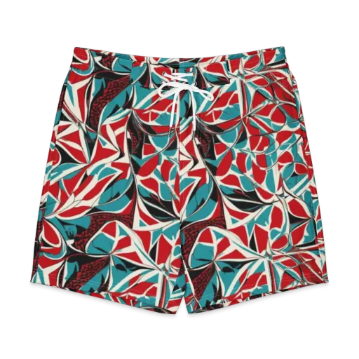 Crimson Tidal on a Men's Board Shorts