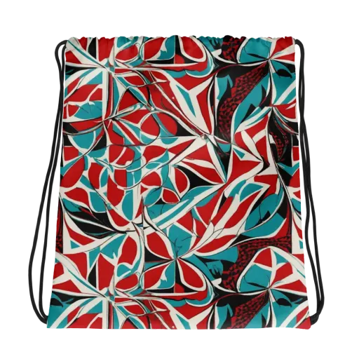 Crimson Tidal on a Drawstring Bag