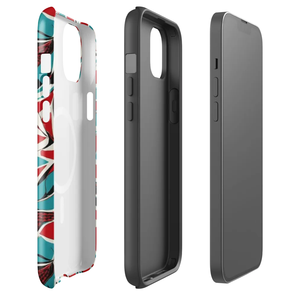 Crimson Tidal on MagSafe Tough Case for iPhone® — Front