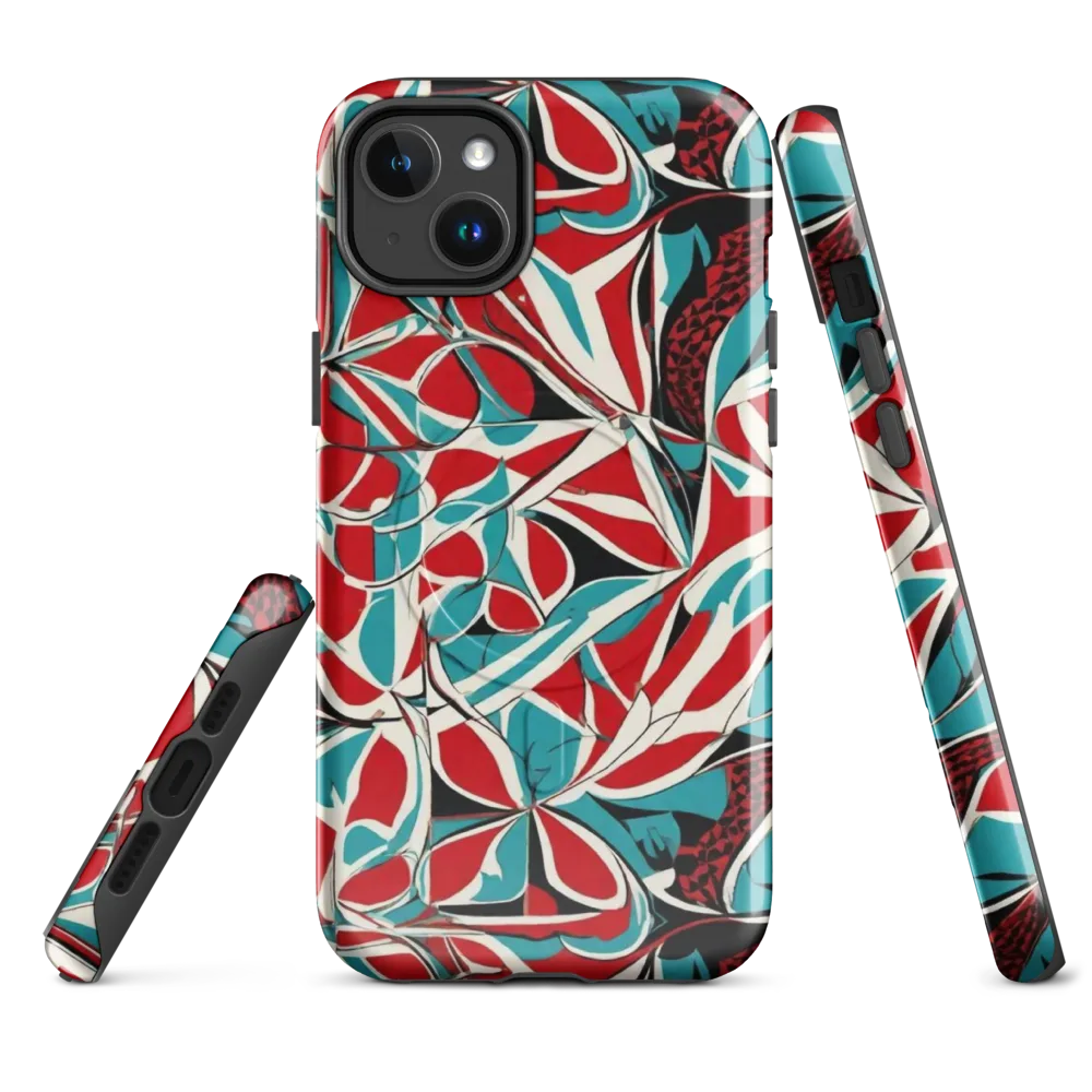 Crimson Tidal on MagSafe Tough Case for iPhone® — Front