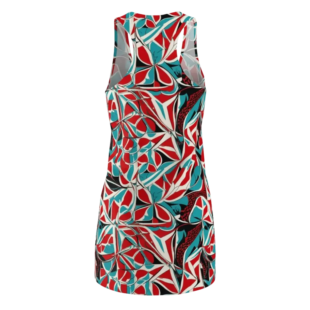 Crimson Tidal on Racerback Dress — Back