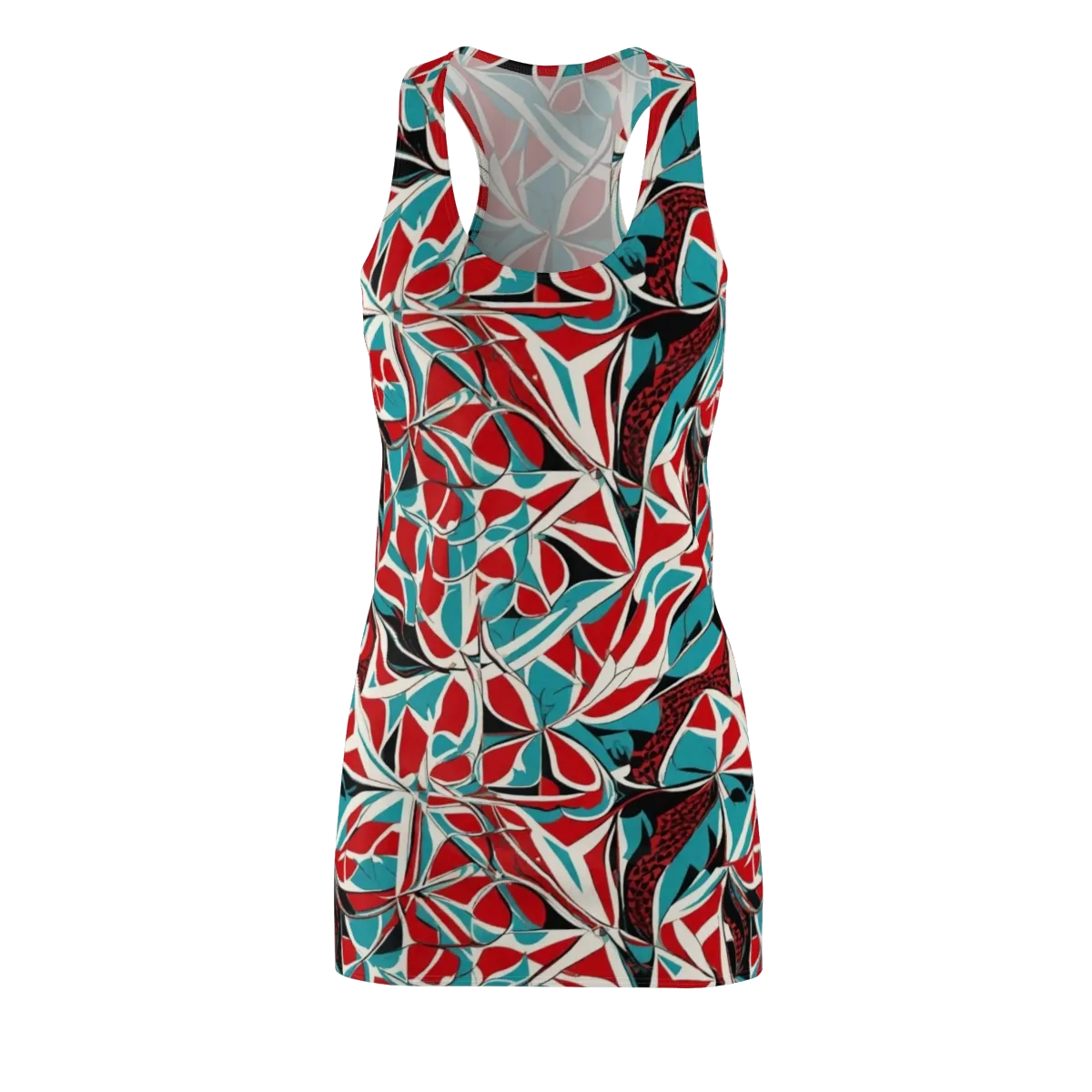 Crimson Tidal on Racerback Dress — Front