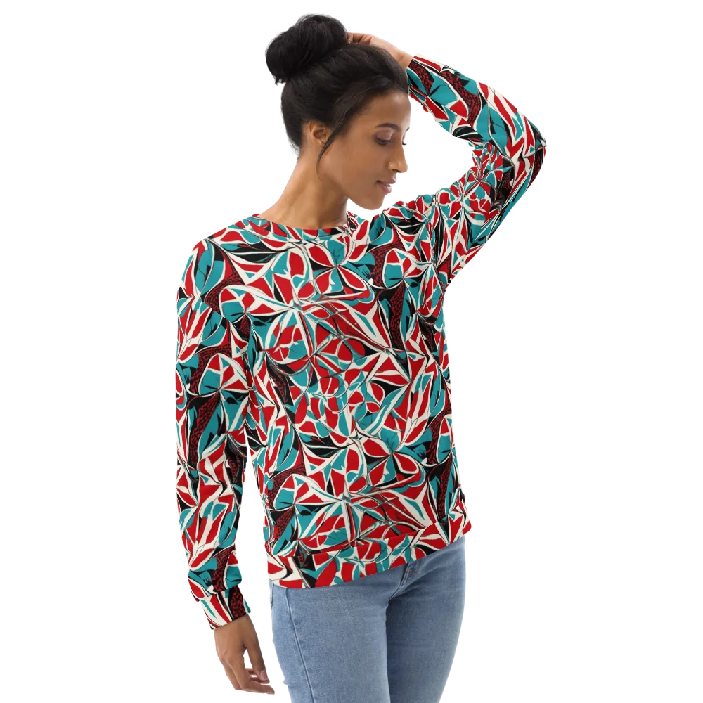 Crimson Tidal on Sweatshirt — Right Front