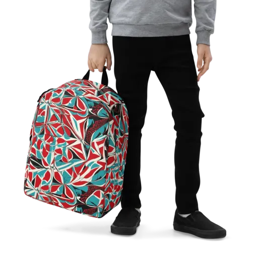Crimson Tidal on a Minimalist Backpack