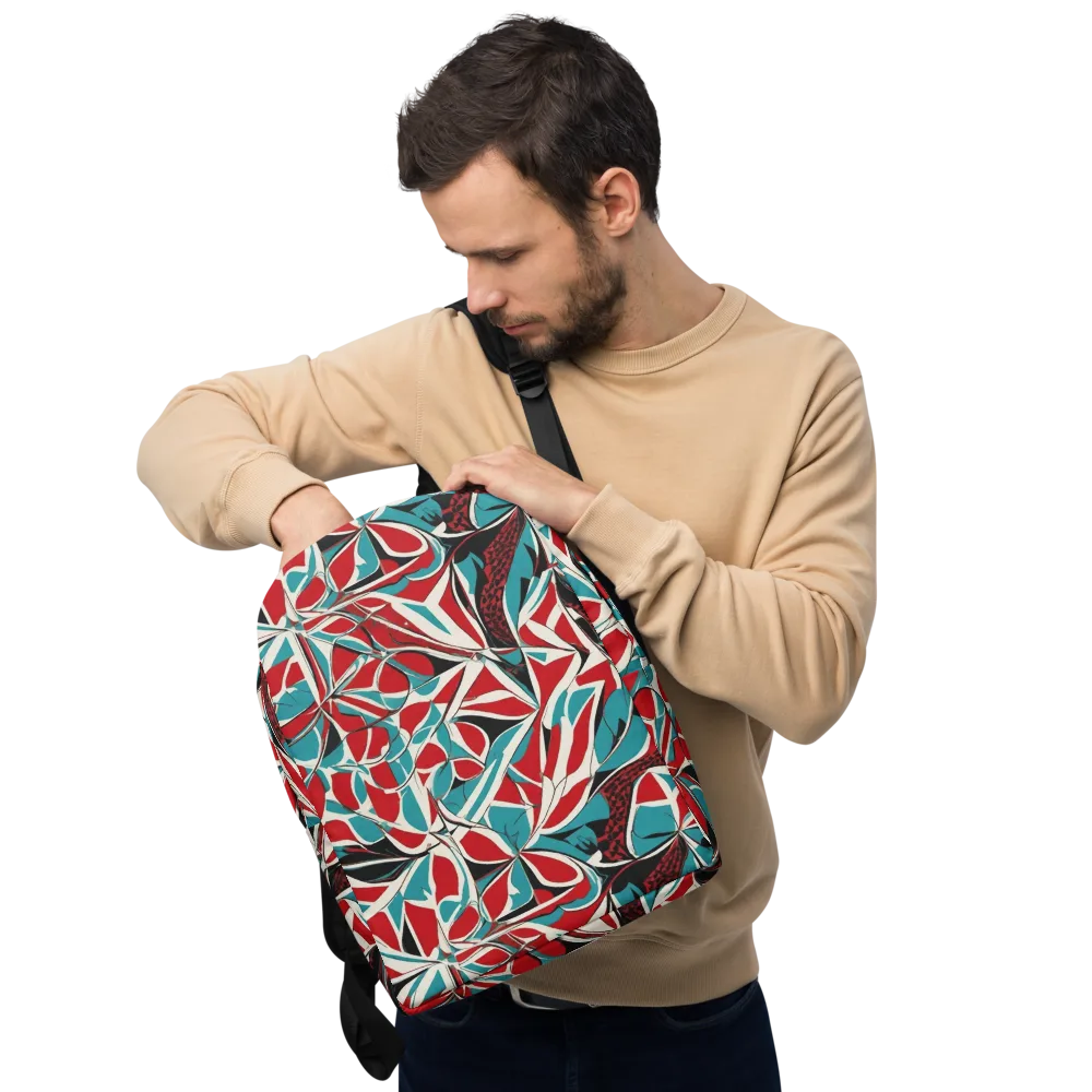 Crimson Tidal on Minimalist Backpack — Front