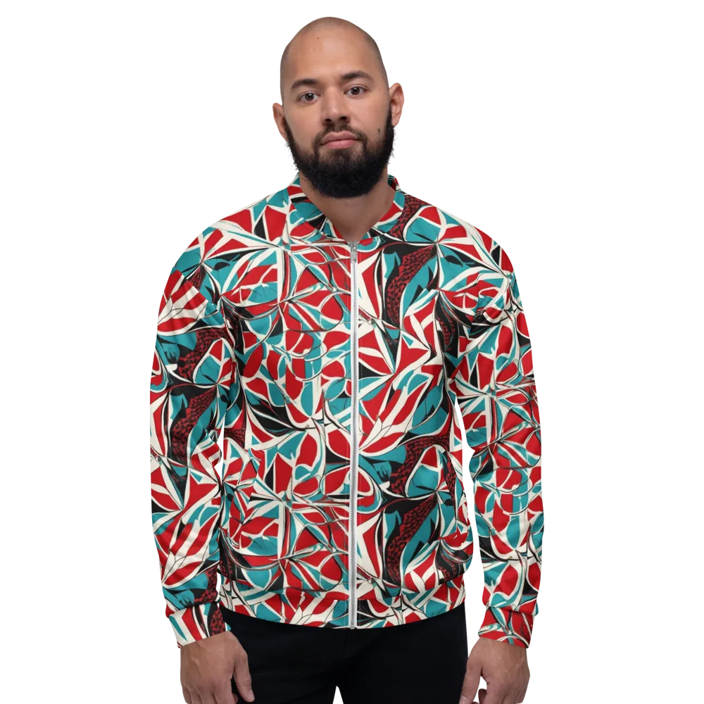 Crimson Tidal on Bomber Jacket — Front