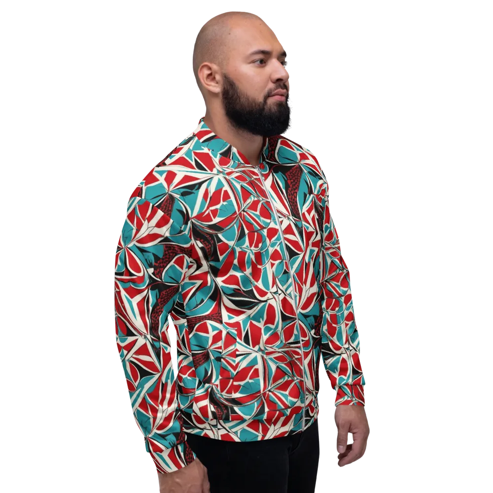 Crimson Tidal on Bomber Jacket — Right