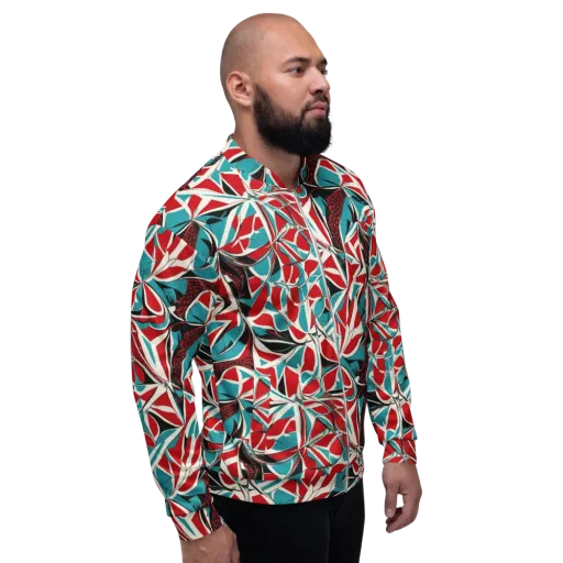 Crimson Tidal on a Bomber Jacket