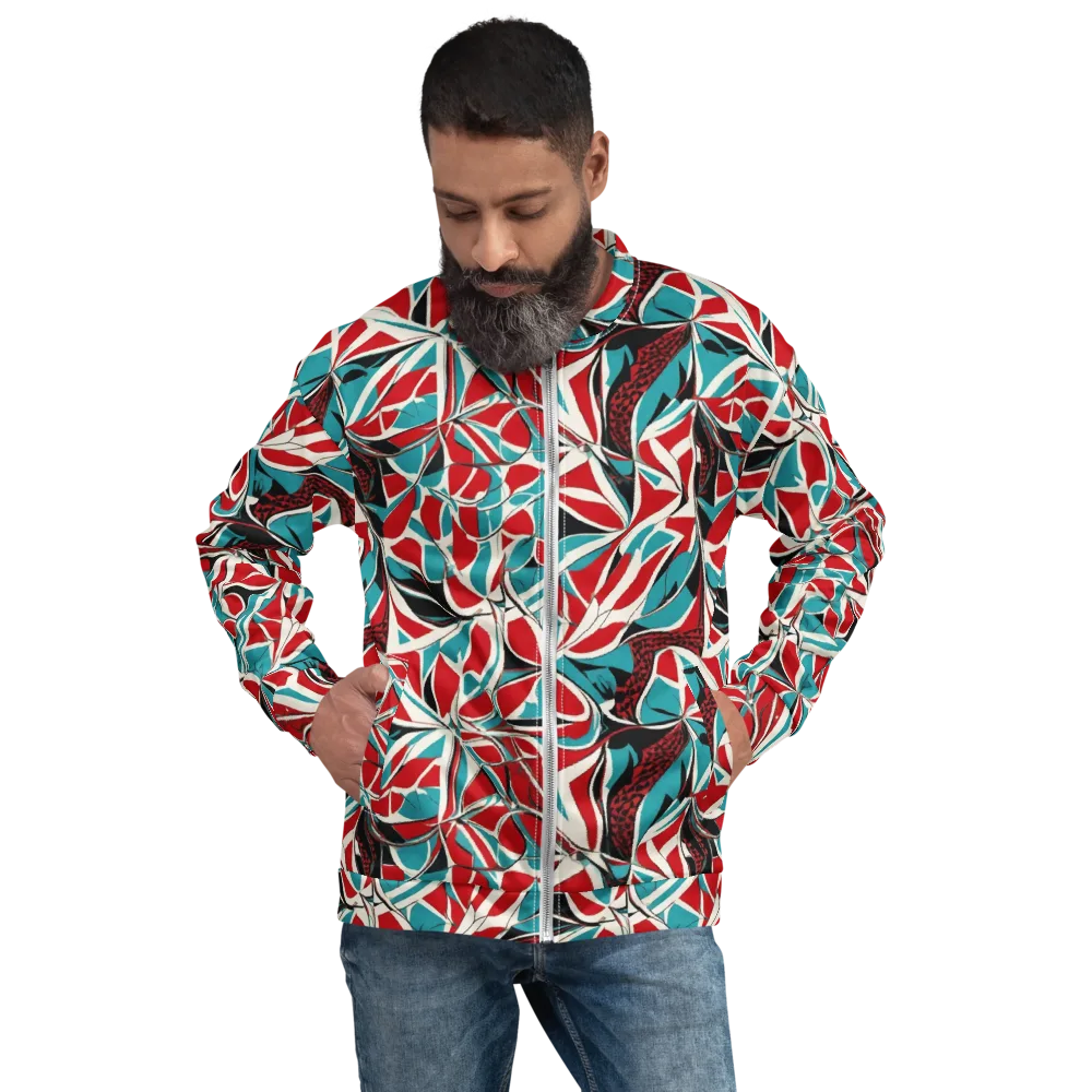 Crimson Tidal on Bomber Jacket — Front
